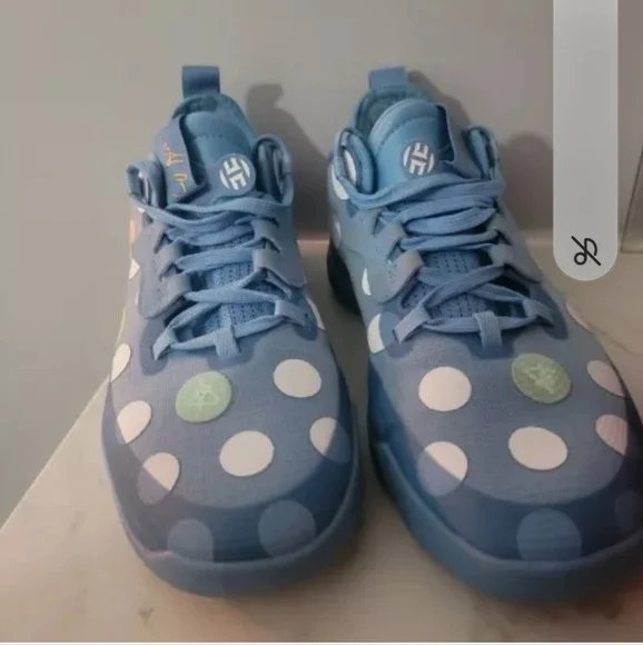 Adidas Harden Harden Blue Adidas Adidas Harden Futurenatural Light Blue  Polka Dot